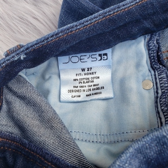 JOE'S Honey Boot Cut Faded Jeans Blue W 27 - Picture 6 of 6